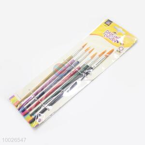 Pointed Head Water-colour Paintbrushes Set of 6pcs