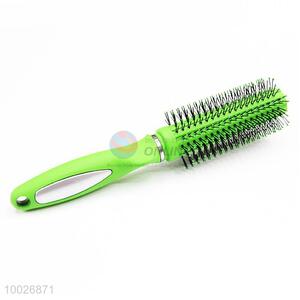 Green Plastic Curling Beauty Salon Hair Comb