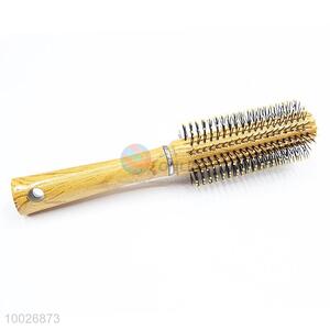 Wooden Pattern Plastic Curling Beauty Salon Hair Comb