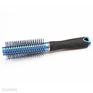 Blue Plastic Curling Beauty Salon Hair Comb for Woman