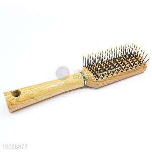 Hot Product Wooden Pattern Plastic Beauty Salon Hair Comb