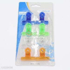4 colors plastic clip/paper clip
