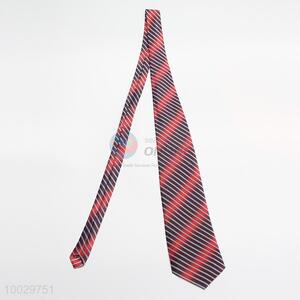 Red-blue men neck tie