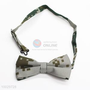High quality camouflage pattern men bow tie