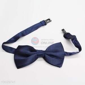 Cheap dark blue bow tie