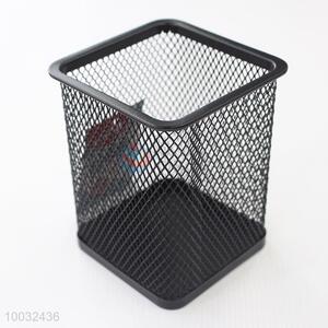 10*7*8cm Wholesale Black Pen Container in Cuboid Shape