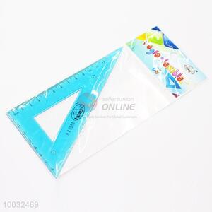 15.5*9cm Blue Plastic Ruler for Students Use