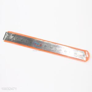 17*2cm Slivery Iron Ruler for Students Use