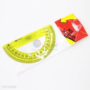 12*6cm Yellow Plastic Ruler for Students Use