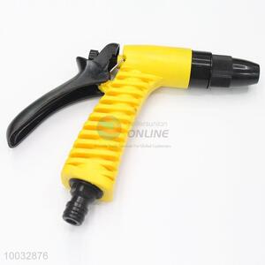 Functional yellow garden water sprayer gun