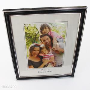 Black simple style 8*10 inch PVC photo frame
