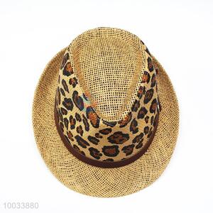Leopard Pattern Fashion Hat/Top Hat