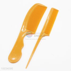 Professional handle plastic hair comb set