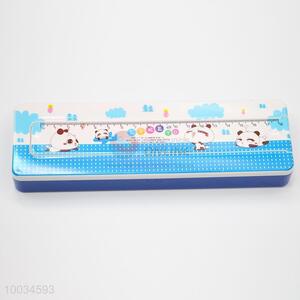Plastic cute pencil case/box with ruler