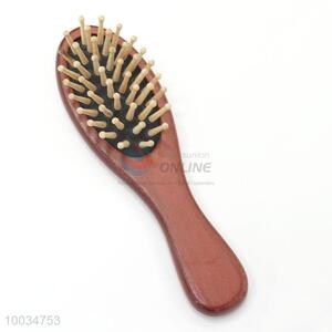 New 2016 brown color wooden curly hair comb