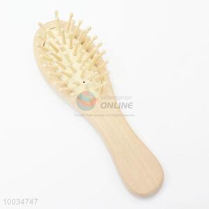 Portable travle women curly hair care wooden comb