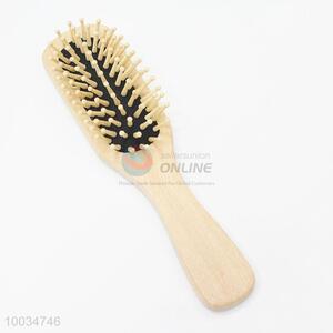 Big size square shaped hair care wooden hair comb