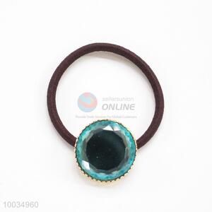 Blue Beads Hair Accessories Elastic Hair Band Hair Ring