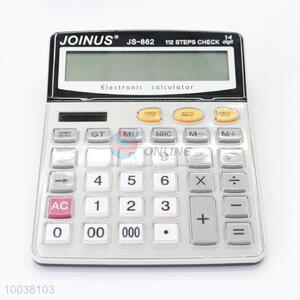 Plastic business desktop calculator
