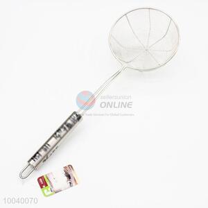 High Quality Kitchen 14cm All Stainless Steel Long Mesh Strainer