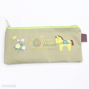 Factory wholesale cotton&jute coin purse change purse pen bag
