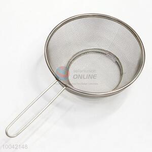27.5cm stainless steel kitchen mesh basket with long handle