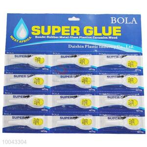 Factory direct super glue for plastic/metal/rubber/paper and leather