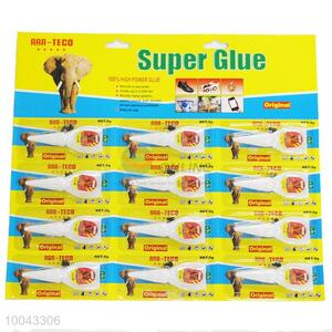 100% High power glue cyanoacrylate adhesive for plastic/metal/rubber/paper and leather