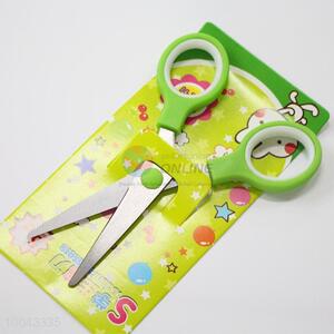 Green office non-slip handle scissors