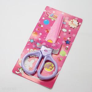 Cute design purple-pink children scissors
