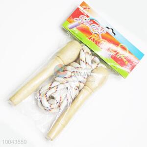 2.3m Wood&Cotton Rope Skipping