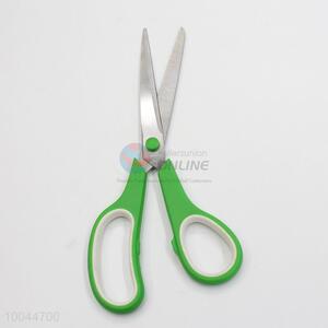 Hot sale 9.5 cun student/office scissors with green handle