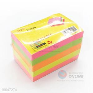 5 Colors Rectangle 500 Sheets Self-adhesive & Removable Stick Notes