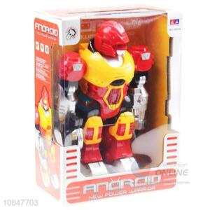Hot cute electric toy of colorful robot