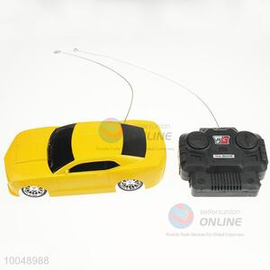 Delicate blue＆yellow mixed simulation 4 channel  remote control car