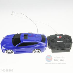 Delicate deep blue＆red  mixed simulation 4 channel  remote control car