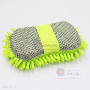 Hot Sale 22*11*6CM Green Cleaning Tool Chenille and Figure Eight Car Sponge Block