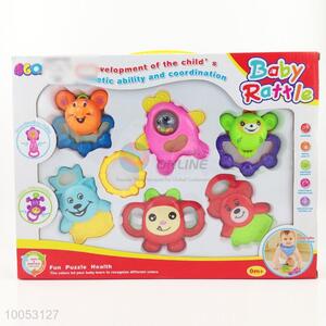 7 pieces infant toy/baby rattles