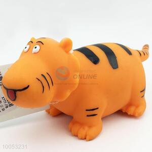 8cun soft rubber material cartoon tiger model animal toys for kids