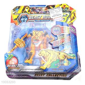 Beast Robot Collection white Tiger Wang Transformation Toys