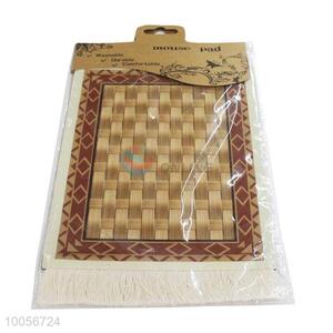 Promotional 19*29*0.25cm Washable/Durable/Comfortable Mouse Pad/Mat with Tassels