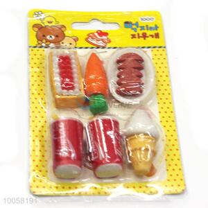 Wholesale Cakes and Cola Shape Eraser for Student