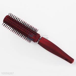 Promotional Wine Red Wavy Hair Comb, Curly Hair PP Comb for Girls