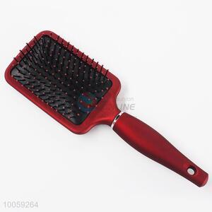 Super Quality Wine Red Durable Large PP Curly Hair Comb with Wide Tooth and Long Handle
