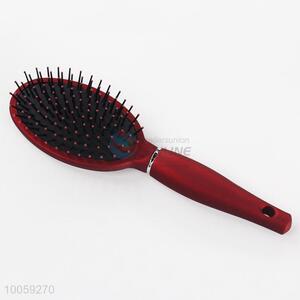 New Design Wine Red Durable Large PP Curly Hair Comb with Wide Tooth and Long Handle
