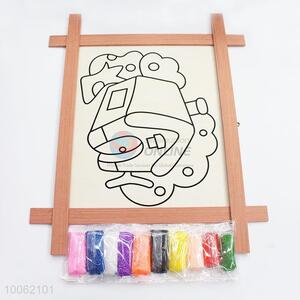 Kids educational toy magnetic drawing board