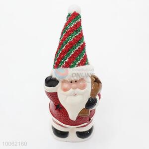 Cute Ceramic Father Christmas Crafts for Decoration