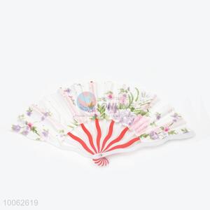 Hot Sale Plastic&Satin Red  Hand Fan/Dragonkind Fan