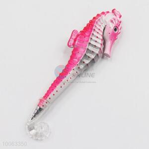 High Quality 15*3cm Rose Red Crocodile Shaped Ball-point Pen Stationery as Gift