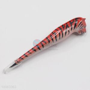 High Quality 15*3cm Red&Black Tiger Shaped Ball-point Pen Stationery as Gift